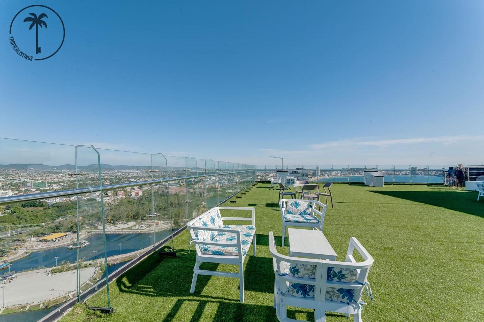 Appartamento Terraza Con Vista Al Mar, Bbq Y Piscina Mazatlán Esterno foto
